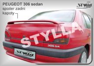 Spoiler zadní kapoty křídlo Stylla Peugeot 306 sedan 93-01