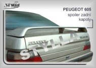 Spoiler zadní kapoty, křídlo Stylla Peugeot 605 90-99