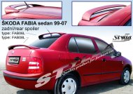 Spoiler zadní kapoty, křídlo Stylla Škoda Fabia I sedan
