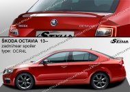 Spoiler zadní kapoty, křídlo Stylla Škoda Octavia III 13-