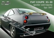 Spoiler zadní kapoty, křídlo Stylla SN1 FIAT Coupe 93-00