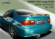 Spoiler zadní kapoty, křídlo Stylla SN2 Honda Civic coupe 92-96