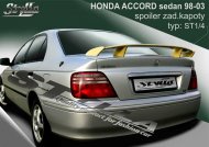Spoiler zadní kapoty, křídlo Stylla ST1/4 Honda Accord sedan 98-03