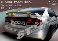 Spoiler zadní kapoty, křídlo Stylla Subaru Legacy III 98-03