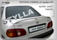 Spoiler zadní kapoty, křídlo Stylla Toyota Corolla sedan 97-02
