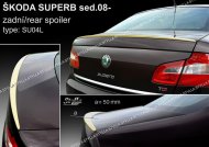 Spoiler zadní kapoty,odrthová lišta Stylla - Škoda Superb II 08-15