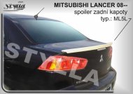 Spoiler zadní kapoty - odtrhová hrana, Stylla Mitsubishi Lancer sedan 10 08-