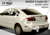 Spoiler zadní kapoty - odtrhová lišta Stylla Mazda 3 sedan