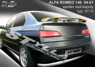 Spoiler zadní, křídlo Stylla kapoty Alfa Romeo 146 94-01