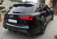 Spoiler zadní střešní pro AUDI A6 C7 avant 2012-2018 - RS6 style