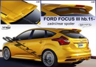 Spoiler zadních dveří horní, křídlo Stylla - Ford Focus III htb 11-