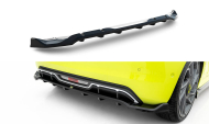 Spoiler zadního narázníku Abarth 500e černý lesklý plast