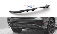 Spoiler zadního nárazníku Audi Q3 Sportback S-Line s křidélky černý lesklý plast