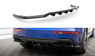 Spoiler zadního nárazniku Audi Q5 S-Line SUV Mk2 Facelift carbon look
