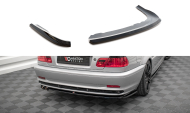 Spoiler zadního nárazniku BMW 3 Coupe E46 černý lesklý plast