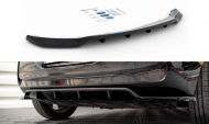 Spoiler zadního nárazníku BMW i3 Mk1 Facelift s křídélky černý lesklý plast
