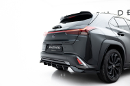 Spoiler zadního narázníku Lexus UX F-Sport Mk1 černý lesklý plast