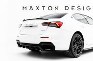 Spoiler zadního narázníku Maserati Ghibli Modena Mk3 Facelift černý lesklý plast