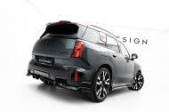 Spoiler zadního narázníku Mini Countryman JCW U25 černý lesklý plast