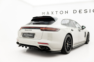 Spoiler zadního narázníku Porsche Panamera GTS Sport Turismo 971 Facelift černý lesklý plast