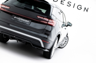 Spoiler zadního narázníku Škoda Kodiaq Mk2 černý lesklý plast