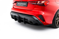 Spoiler zadního nárazníku Street pro Audi RS3 Sedan 8Y Facelift červený