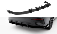 Spoiler zadního nárazníku Street pro + flaps Audi A3 Sedan 8Y červený