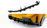 Spoiler zadního nárazníku Street pro + flaps BMW 1 M-Pack F70 červený