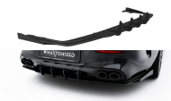 Spoiler zadního nárazníku Street pro + flaps Mercedes-AMG CLE 53 C236 černý