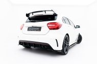 Spoiler zadního nárazníku Street pro Mercedes-Benz A AMG-Line W176 černý