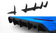 Spoiler zadního nárazníku Street pro V.2 Ford Focus RS Mk3 černý