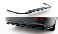Spoiler zadního narázníku Volvo S60/V60 R-Design Mk3 černý lesklý plast