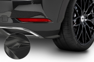 Spoilery boční pod zadní nárazník CSR - VW Golf 7 17- carbon look lesklý