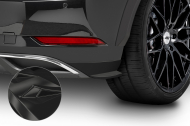 Spoilery boční pod zadní nárazník CSR - VW Golf 7 17- černý lesklý