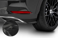 Spoilery boční pod zadní nárazník CSR - W Golf 7 17- černý lesklý