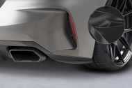 Spoilery pod zadní nárazník - boční splittery - CSR - BMW Z4 (G29) M40i - Černý lesklý