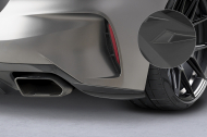 Spoilery pod zadní nárazník - boční splittery - CSR - BMW Z4 (G29) M40i - Černý matný