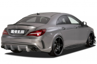 Spoilery pod zadní nárazník - boční splittery - CSR - Mercedes Benz CLA 45 AMG C117 X117 carbon l...