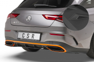 Spoilery zadní boční pod zadní nárazník CSR - Mercedes Benz CLA X118 AMG-Line černý matný 