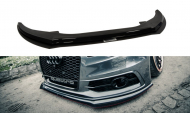 Spojler pod nárazník hybridní Audi S6 / A6 S-Line C7 černý lesklý plast