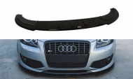 Spojler pod nárazník lipa Audi S3 8P 06-08 Facelift černý lesklý plast