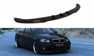 Spojler pod nárazník lipa BMW 3 E90 / E91 LCI (Model po faceliftu) černý lesklý plast