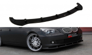 Spojler pod nárazník lipa BMW 5 E60 / E61 (Facelift) černý lesklý plast