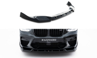 Spojler pod nárazník lipa BMW X3 M F97 černý lesklý plast
