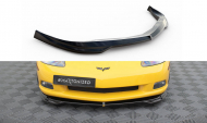 Spojler pod nárazník lipa Chevrolet Corvette C6 černý lesklý plast