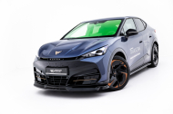Spojler pod nárazník lipa Cupra Tavascan Mk1 černý lesklý plast