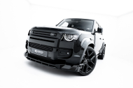 Spojler pod nárazník lipa Land Rover Defender Mk4 černý lesklý plast