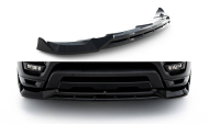 Spojler pod nárazník lipa Land Rover Range Rover Sport Mk2 černý lesklý plast