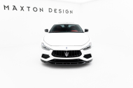Spojler pod nárazník lipa Maserati Ghibli Modena Mk3 Facelift černý lesklý plast