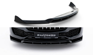 Spojler pod nárazník lipa Maserati Levante GT Mk1 Facelift černý lesklý plast